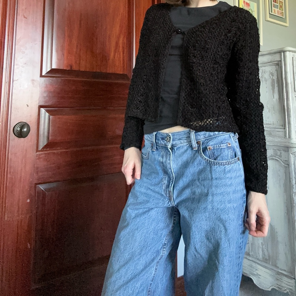 Code Bleu Dark Knit Sweater